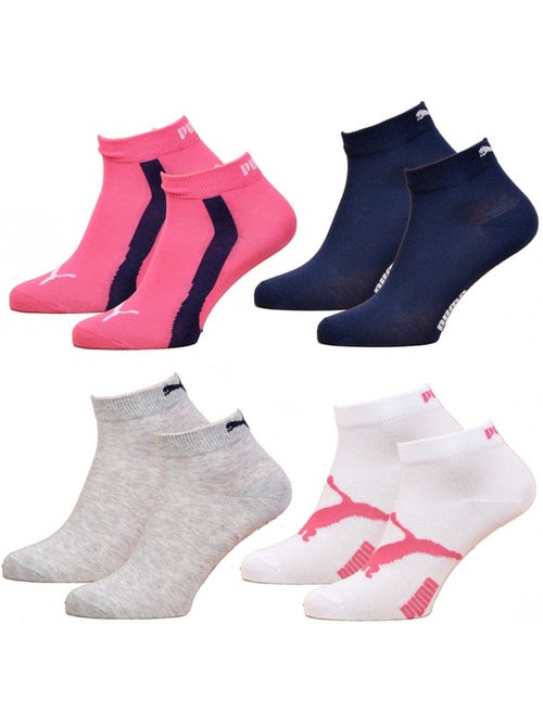 Calzini Bambino PUMA Quarter 2 Tiers - Confezione da 4 - Kiabi
