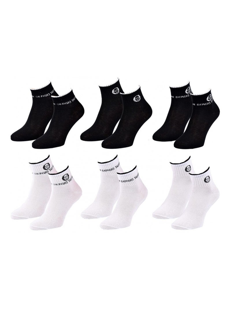 Calzini bambino QUARTER SERGIO TACCHINI - Confezione da 6 Multicolore - Kiabi