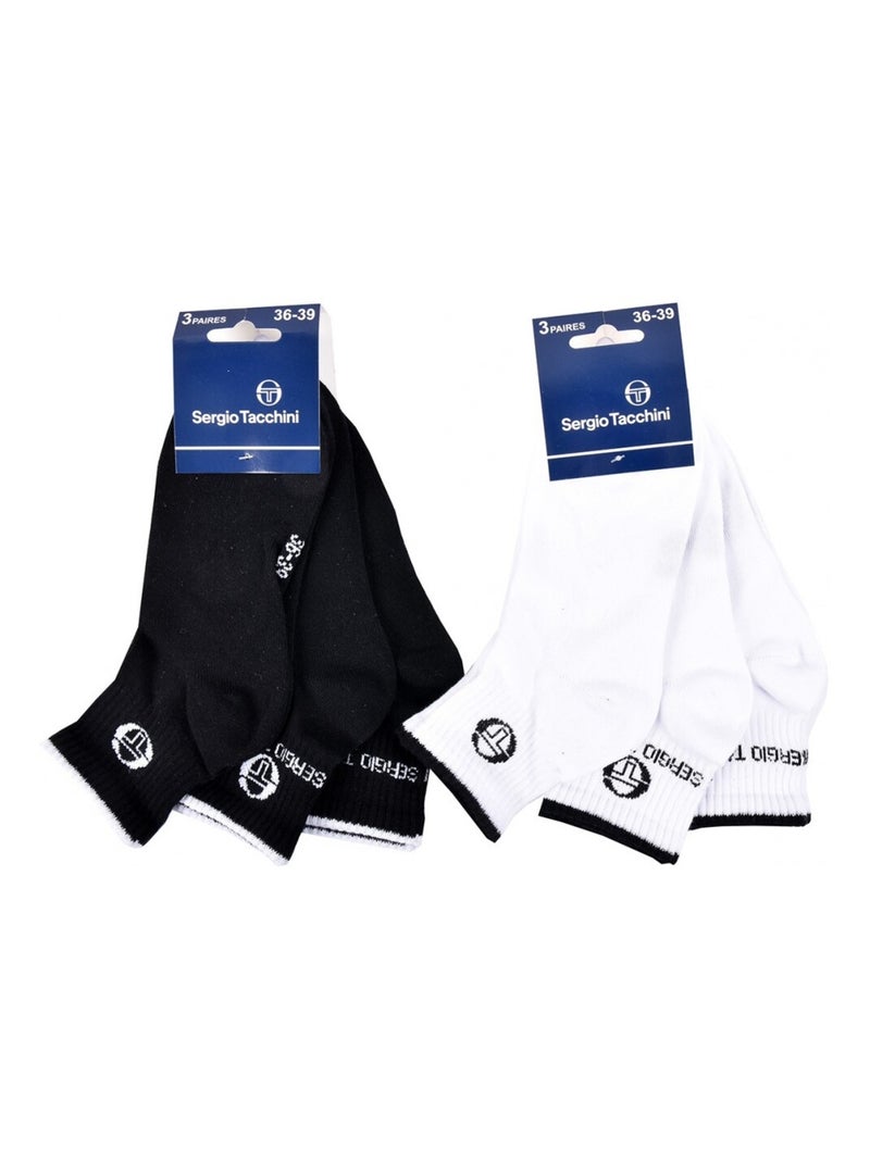 Calzini bambino QUARTER SERGIO TACCHINI - Confezione da 6 Multicolore - Kiabi