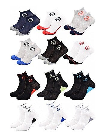 Calzini Bambino SERGIO TACCHINI Fantasmini in Cotone Maggioritario - Confezione da 12