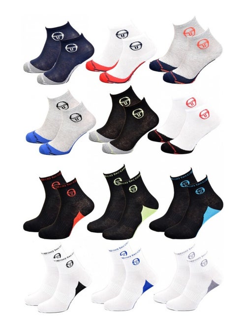 Calzini Bambino SERGIO TACCHINI Fantasmini in Cotone Maggioritario - Confezione da 12 - Kiabi