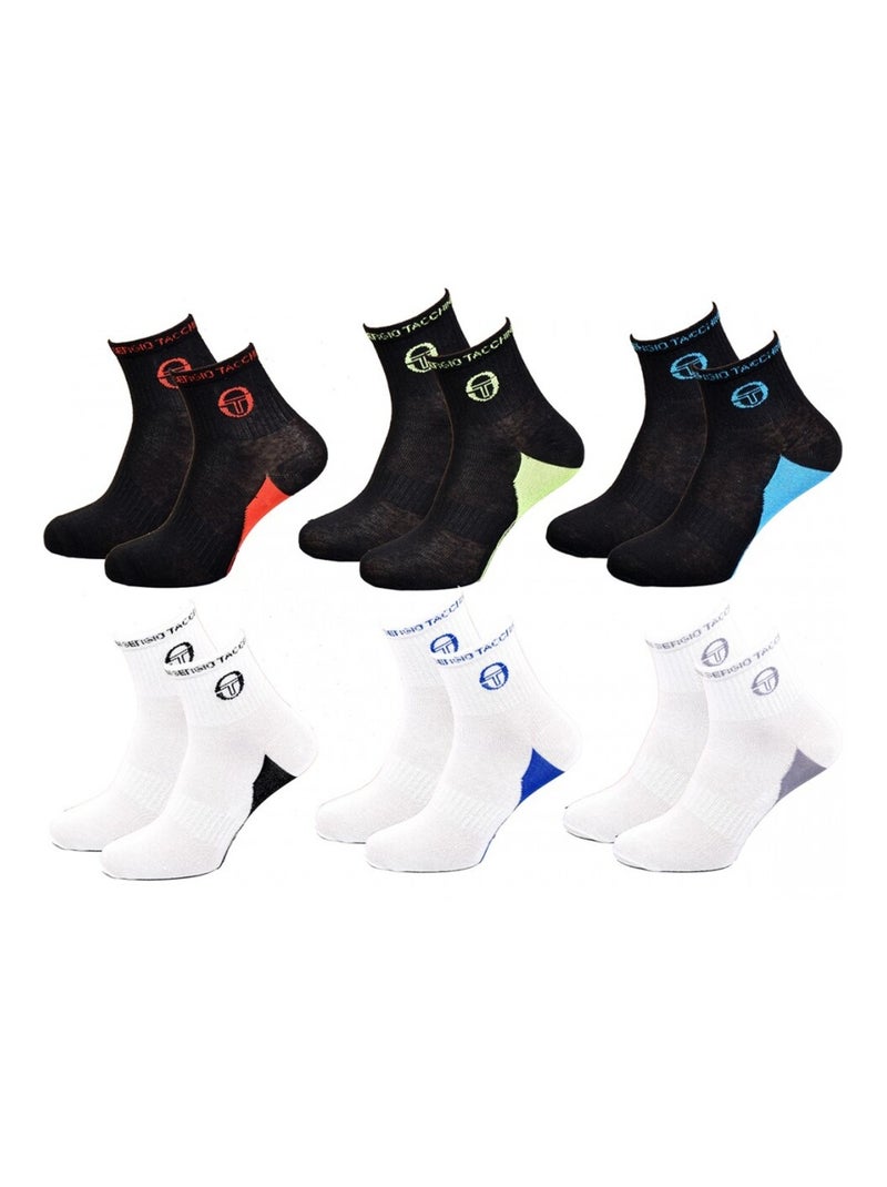 Calzini Bambino SERGIO TACCHINI Fantasmini in Cotone Maggioritario - Confezione da 12 Multicolore - Kiabi