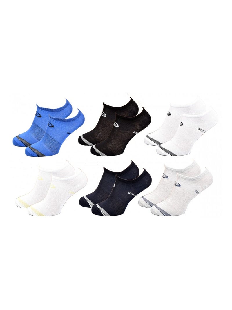 Calzini Bambino SERGIO TACCHINI Fantasmini in Cotone Maggioritario - Confezione da 12 Multicolore - Kiabi