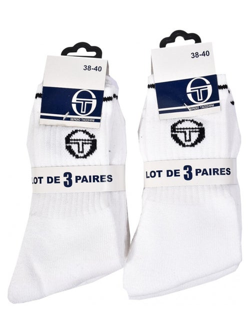 Calzini Bambino SERGIO TACCHINI TENNIS CREW Cotone Confezione 12 Paia - Kiabi