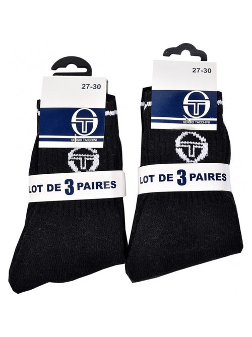 Calzini Bambino SERGIO TACCHINI TENNIS CREW Cotone Confezione 12 Paia - Kiabi