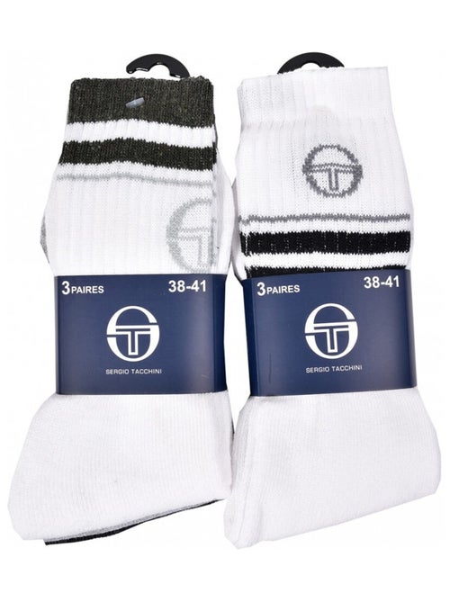 Calzini Bambino SERGIO TACCHINI TENNIS CREW Cotone Confezione da 6 - Kiabi Calzini Bambino SERGIO TACCHINI TENNIS CREW Cotone Confezione da 6 - Kiabi