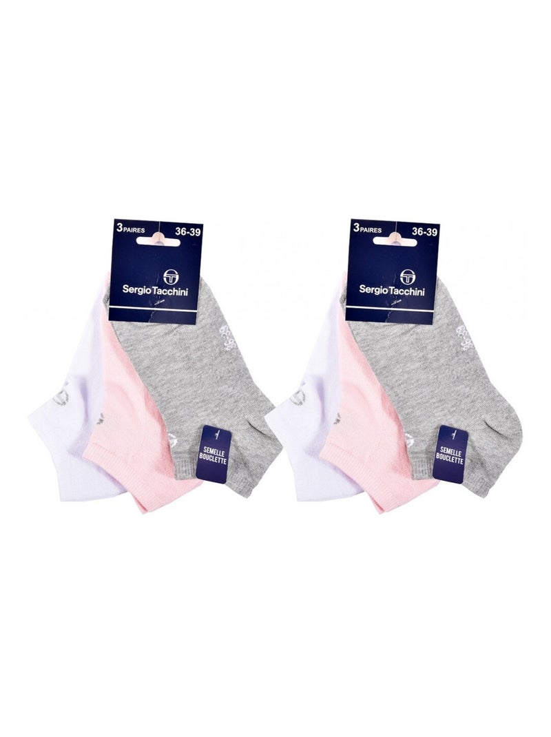 Calzini Bambino SNEAKER SERGIO TACCHINI - Confezione da 6 Multicolore - Kiabi