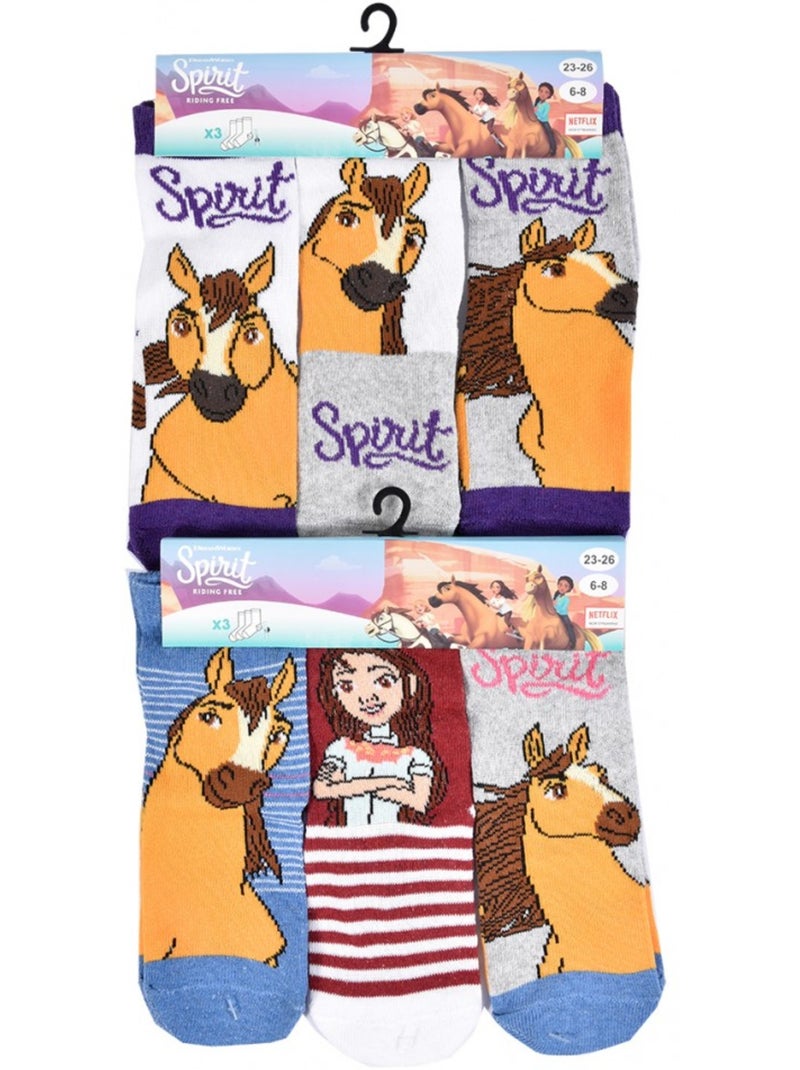 Calzini Bambino SPIRIT fantasia - Assortimento modelli foto secondo arrivi - Confezione da 9 Multicolore - Kiabi