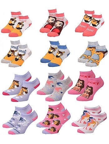 Calzini Bambino SPIRIT fantasia - Assortimento modelli foto secondo arrivi - Confezione da 9