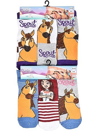 Calzini Bambino SPIRIT fantasia - Assortimento modelli foto secondo arrivi - Confezione da 9
