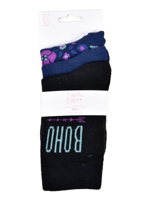 Calzini Bambino TWINDAY - Confezione da 6 - Kiabi