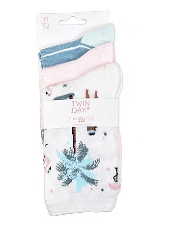 Calzini Bambino TWINDAY - Confezione da 6