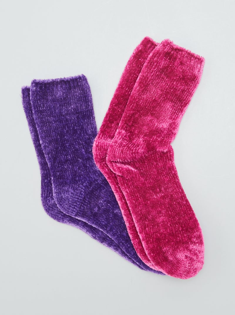 Calzini caldi ROSA - Kiabi