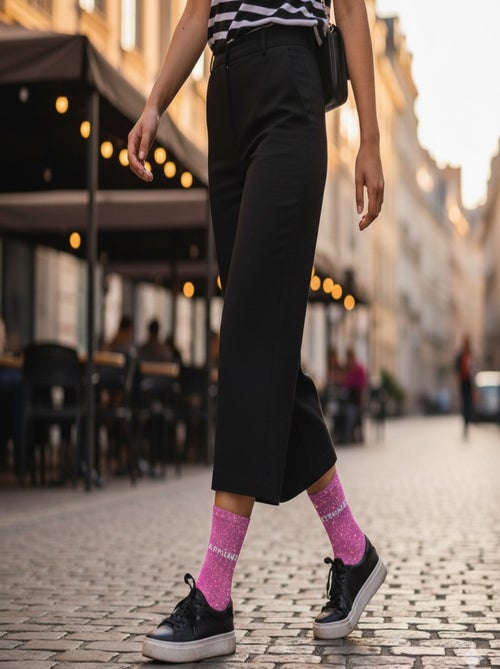 Calzini con Paillettes Donna Messaggio Umoristico Confezione da 12 Paia sorpresa - Kiabi