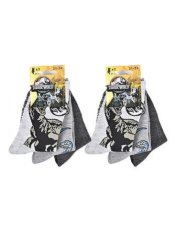 Calzini Confezione Bambino JURASSIC WORLD - Confezione da 6