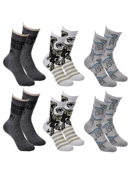 Calzini Confezione Bambino JURASSIC WORLD - Confezione da 6 - Kiabi Calzini Confezione Bambino JURASSIC WORLD - Confezione da 6 - Kiabi