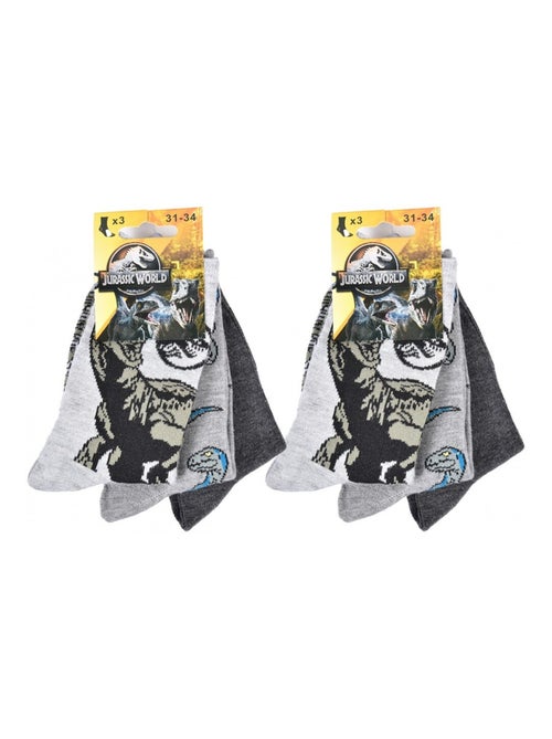 Calzini Confezione Bambino JURASSIC WORLD - Confezione da 6 - Kiabi Calzini Confezione Bambino JURASSIC WORLD - Confezione da 6 - Kiabi
