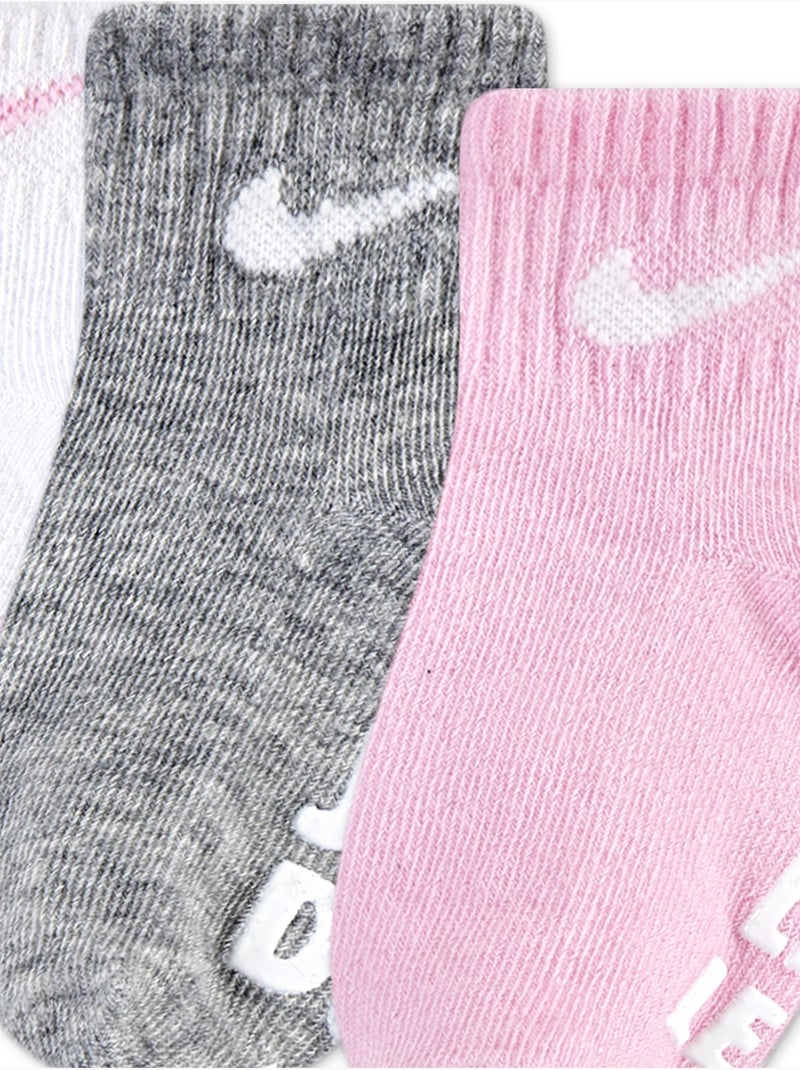 Calzini, confezione da 3 - Nike Rosa - Kiabi
