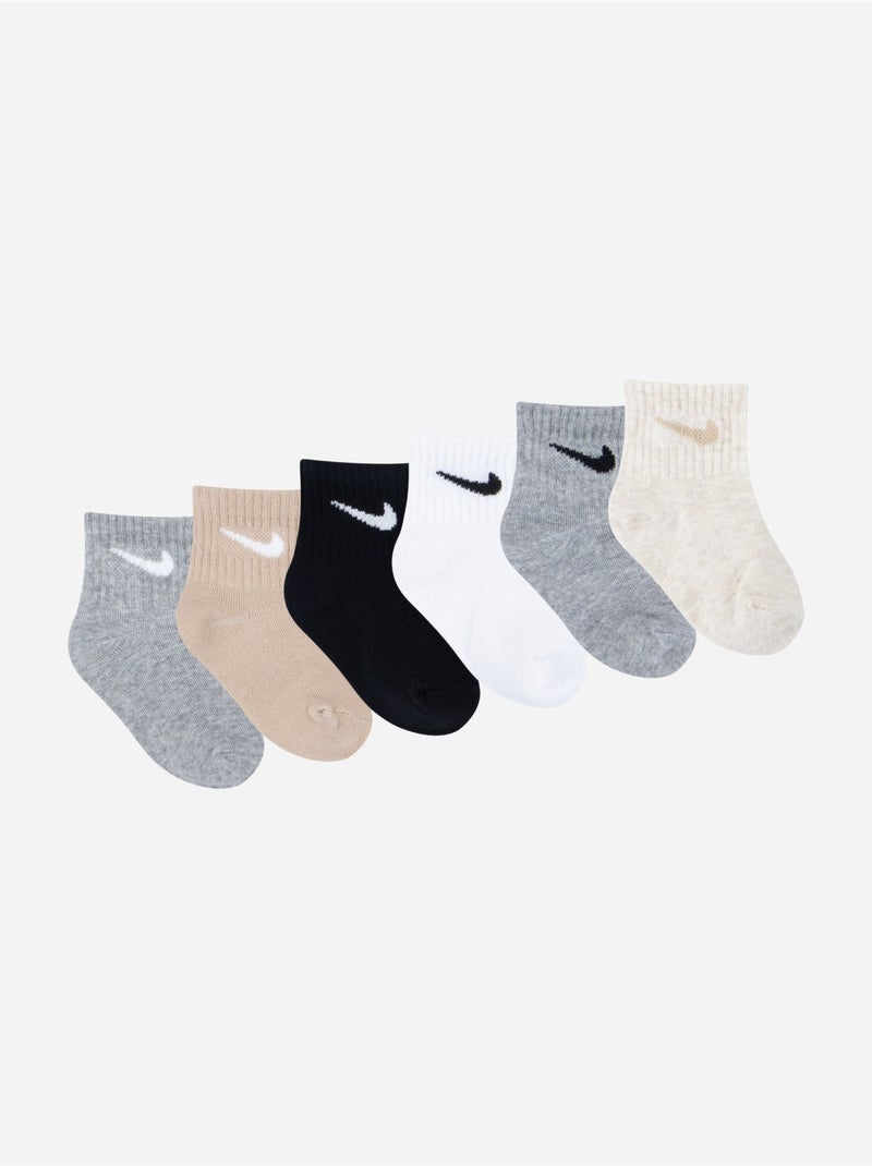 Calzini, confezione da 6 - nike Multicolore - Kiabi