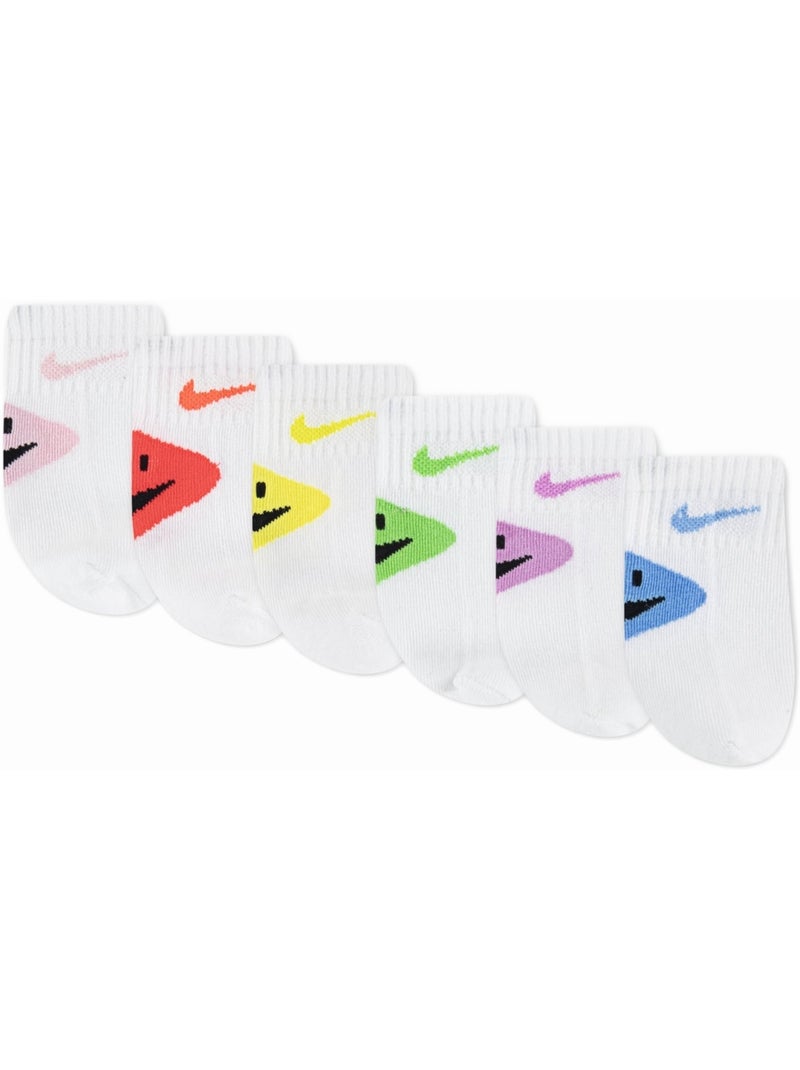 Calzini, confezione da 6 - nike Rosa - Kiabi
