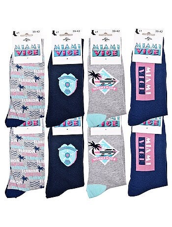 Calzini Confezione UOMO MIAMI VICE - Confezione da 8