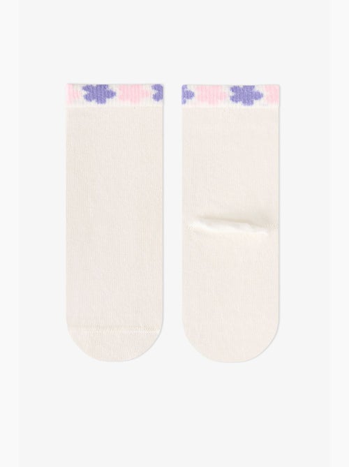 Calzini corti bambina feel better con stampa gatto, 2 paia penti - Kiabi