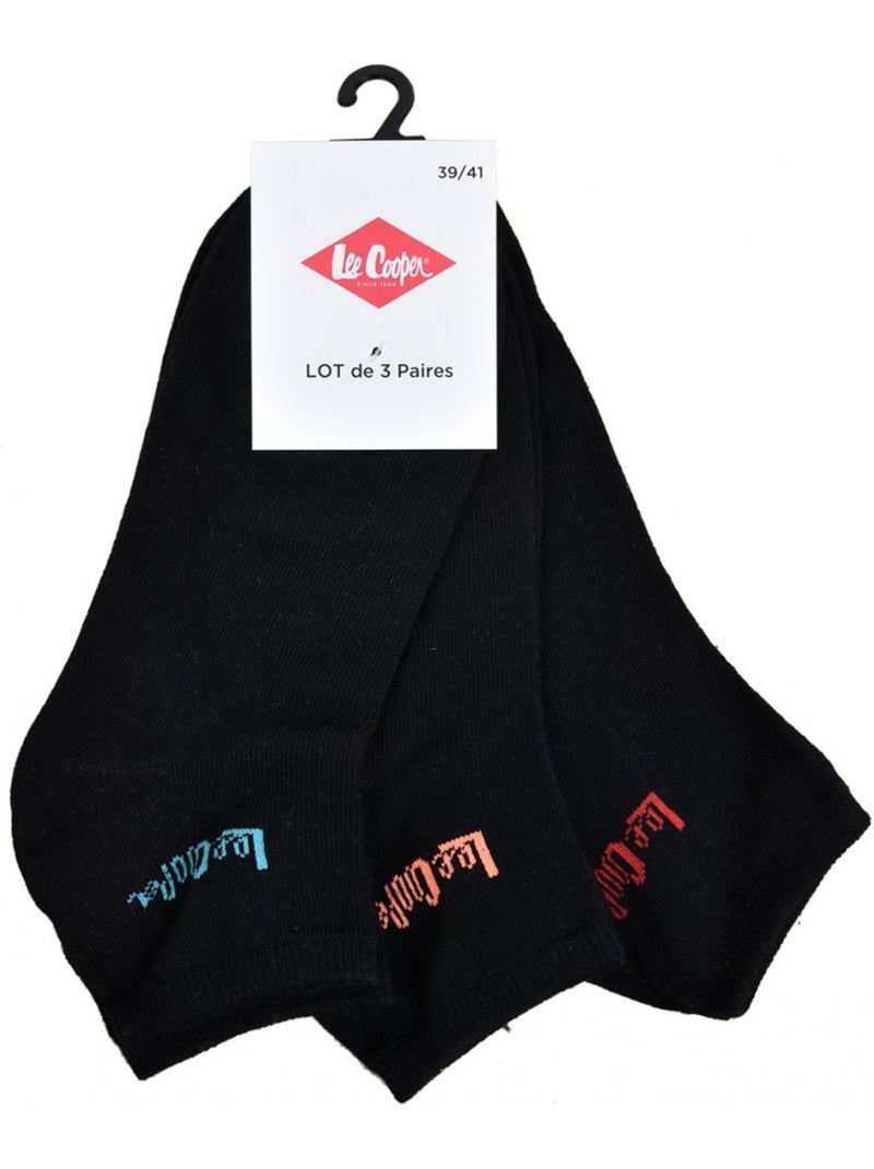 Calzini Corti Donna LEE COOPER Qualità e Comfort - Confezione Multicolore - Kiabi