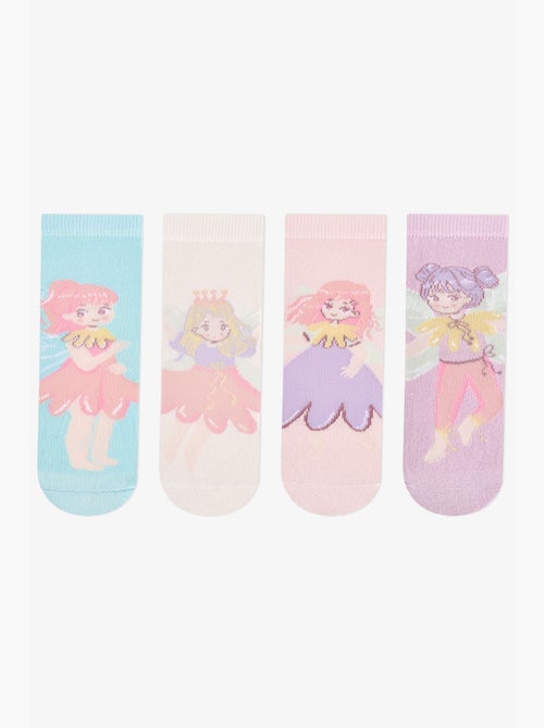 Calzini corti fairy bloom 2 paia bambina penti - Kiabi