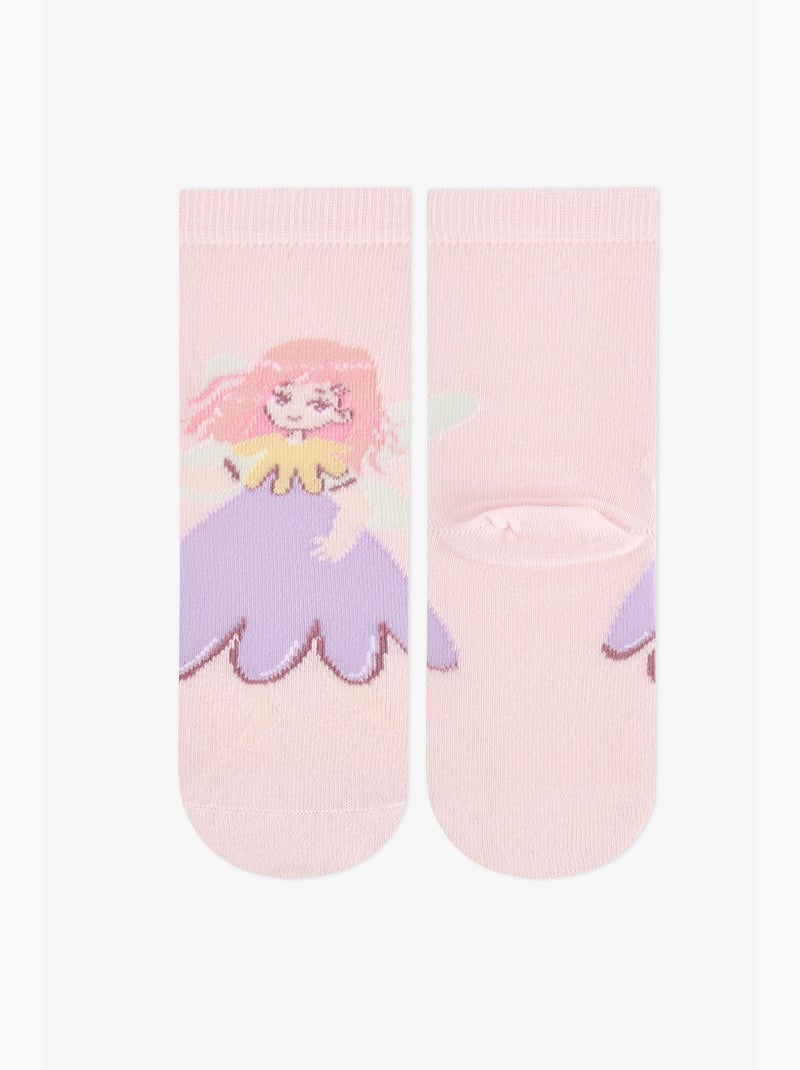 Calzini corti fairy bloom 2 paia bambina penti Multicolore - Kiabi