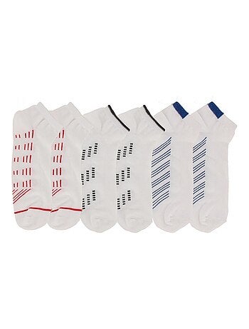 Calzini Corti Uomo Motivi Confezione da 6