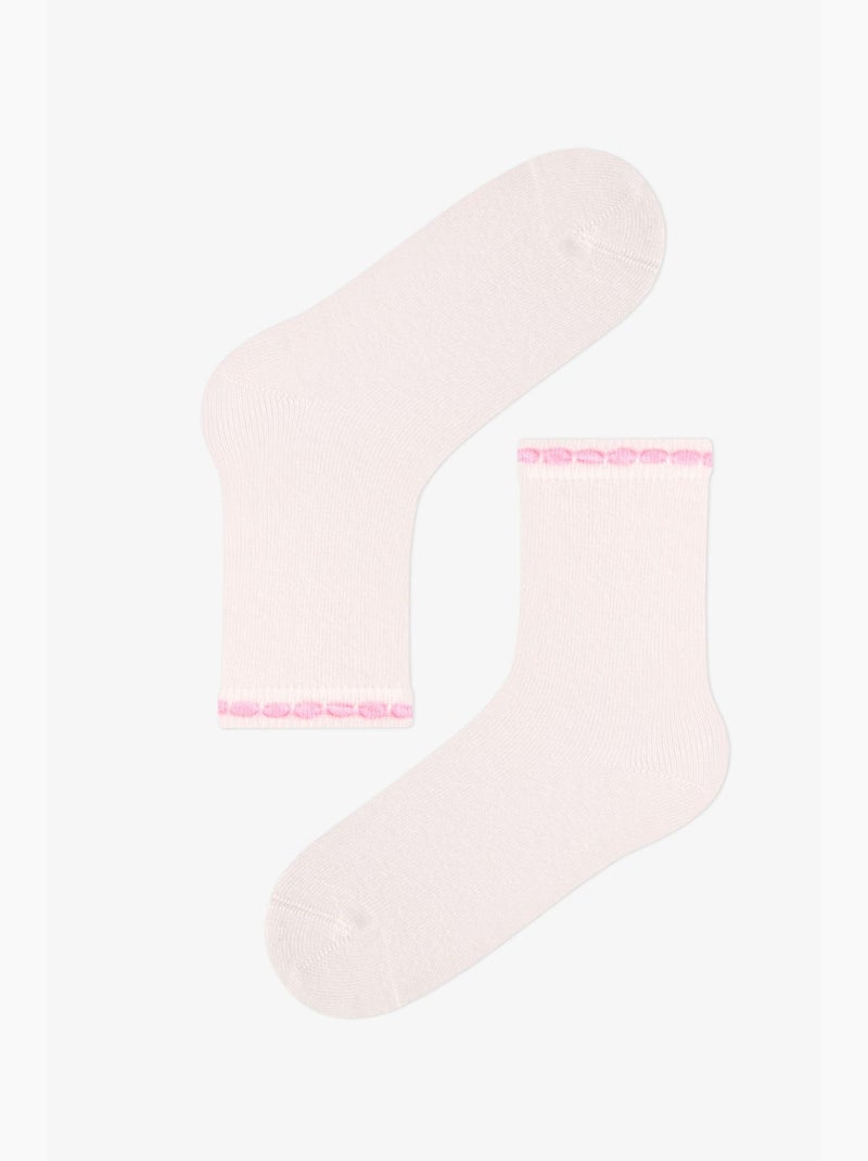 Calzini da bambina capycorn con stampa unicorno, 2 paia penti Rosa - Kiabi