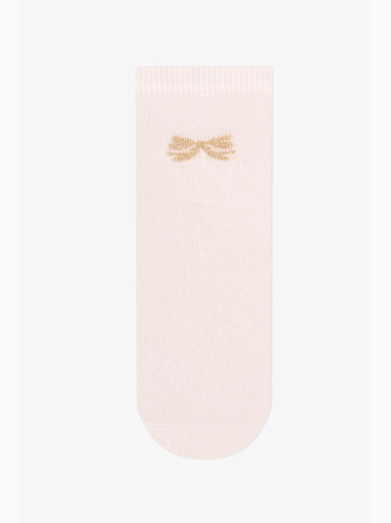 Calzini da bambina sparkle princess con fantasia principessa, 2 paia penti Rosa/Bianco - Kiabi