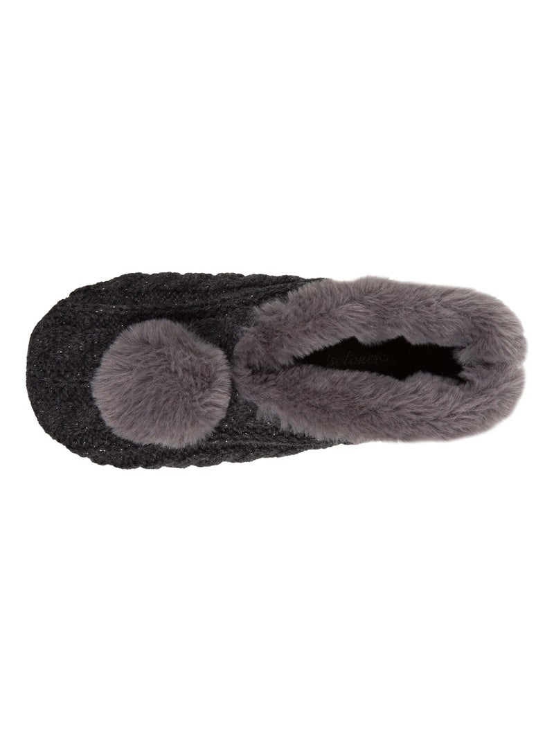 Calzini da camera  donna Isotoner Grigio scuro - Kiabi