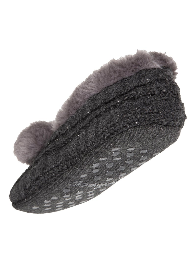 Calzini da camera  donna Isotoner Grigio scuro - Kiabi
