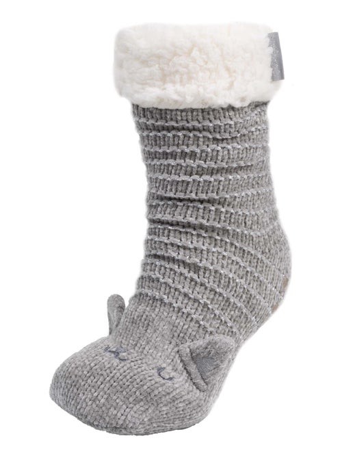 Calzini da camera foderato, antiscivolo donna Isotoner - Kiabi