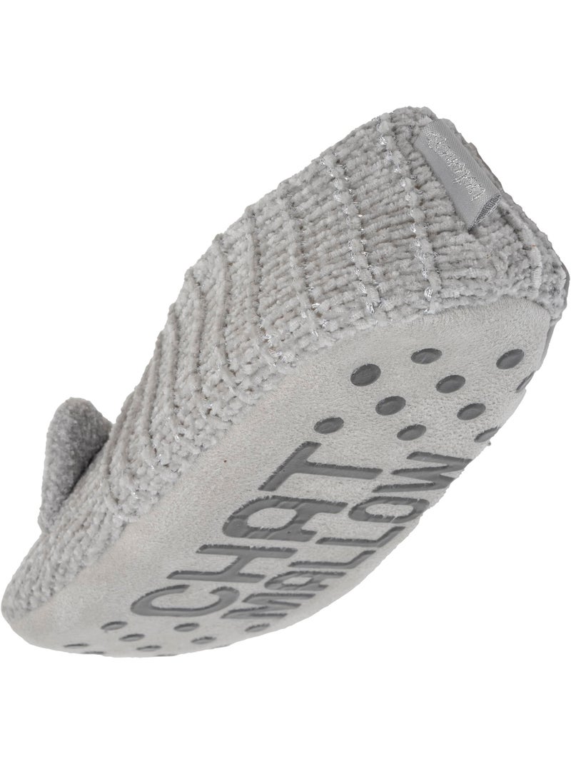 Calzini da camera foderato, antiscivolo donna isotoner Grigio grigio - Kiabi