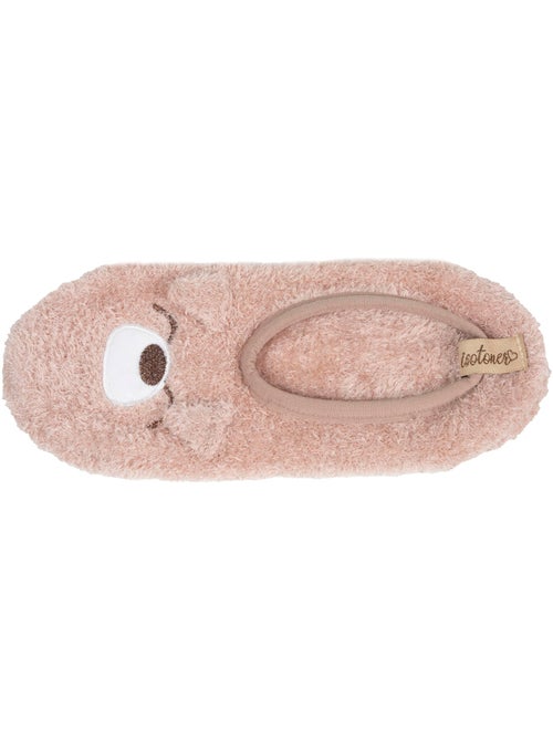 Calzini da camera maglia felpata, brufoli antiscivolo donna Isotoner - Kiabi