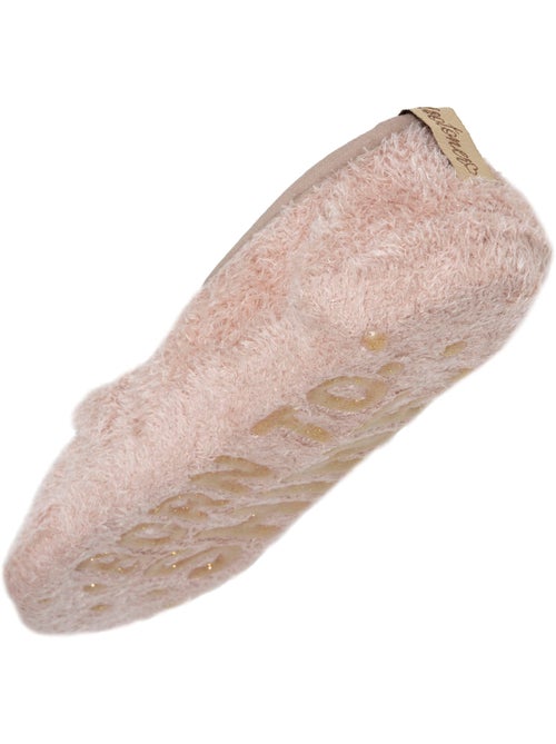 Calzini da camera maglia felpata, brufoli antiscivolo donna Isotoner - Kiabi