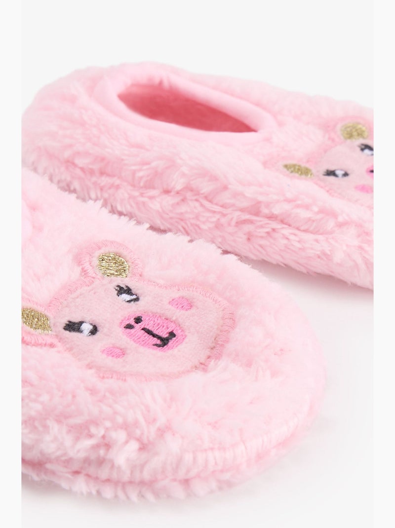 Calzini da casa friendly capy bambina penti Rosa - Kiabi