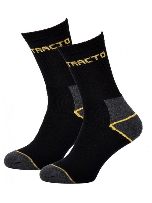 Calzini da Lavoro TRACTO per Uomo Resistenza e Qualità Pro - Confezione da 12 - Kiabi