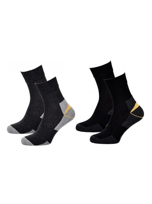 Calzini da Lavoro TRACTO per Uomo Resistenza e Qualità Pro - Confezione da 12 - Kiabi