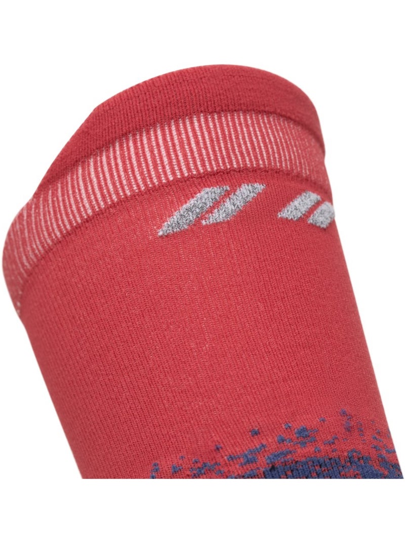 Calzini da trail running à metà polpaccio uomo e donna hardrock Blu - Kiabi