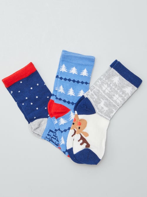 Calzini di Natale - set di 3 paia - Kiabi