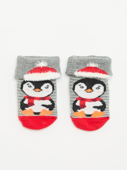 Calzini di Natale 'pinguino' - Kiabi Calzini di Natale 'pinguino' - Kiabi