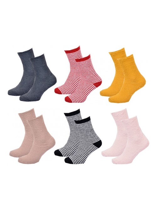 Calzini Donna CHEVIGNON - Confezione da 6 - Kiabi