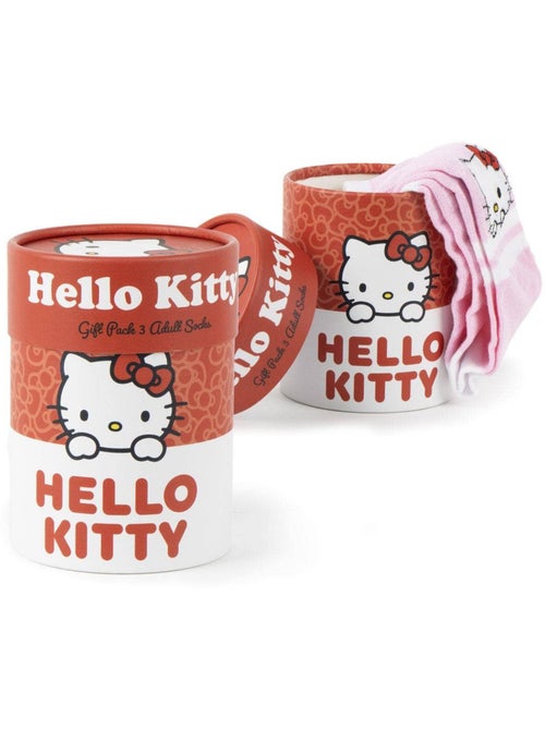 Calzini donna cotone hello kitty sanrio - Kiabi Calzini donna cotone hello kitty sanrio - Kiabi