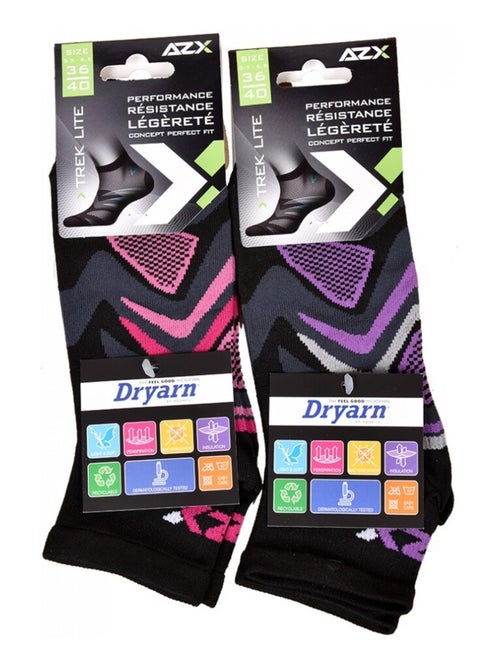 Calzini Donna Cotone Maggioritario - Confezione da 2 - Kiabi