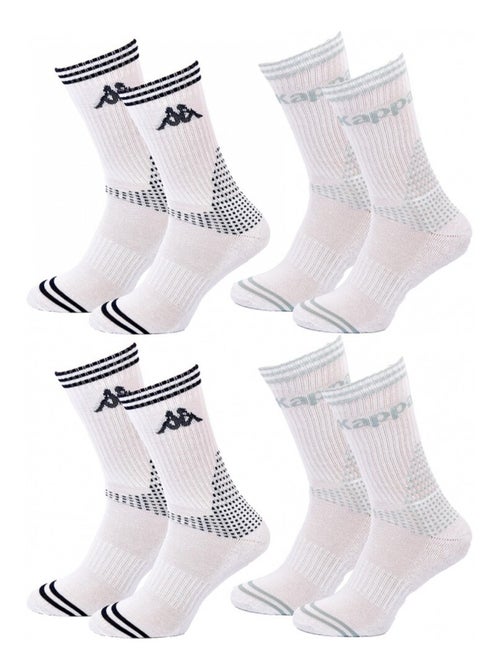 Calzini Donna CREW KAPPA - Confezione da 4 - Kiabi