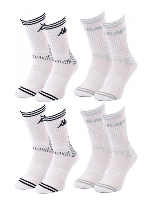 Calzini Donna CREW KAPPA - Confezione da 4 - Kiabi