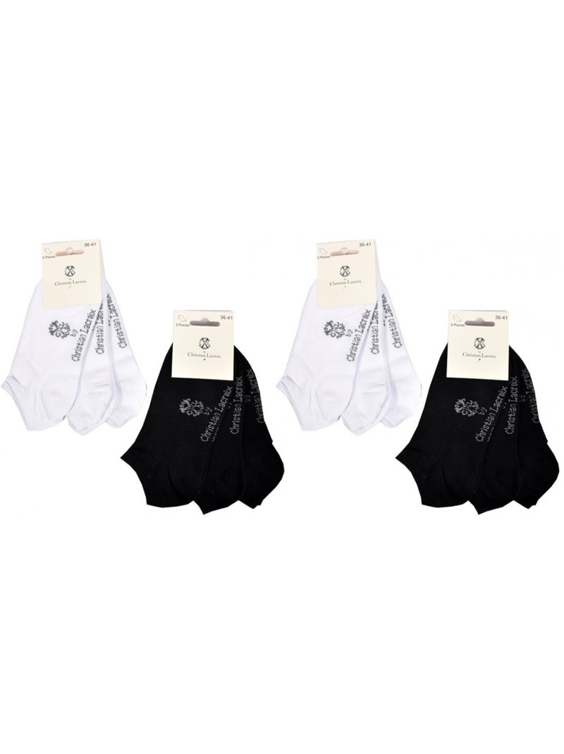 Calzini donna CXL BY LACROIX Qualità e Comfort - Confezione da 12 Multicolore - Kiabi